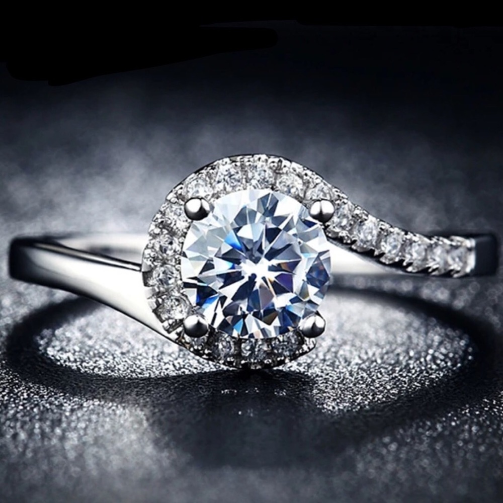 S925 Vintage Engagement Ring Style